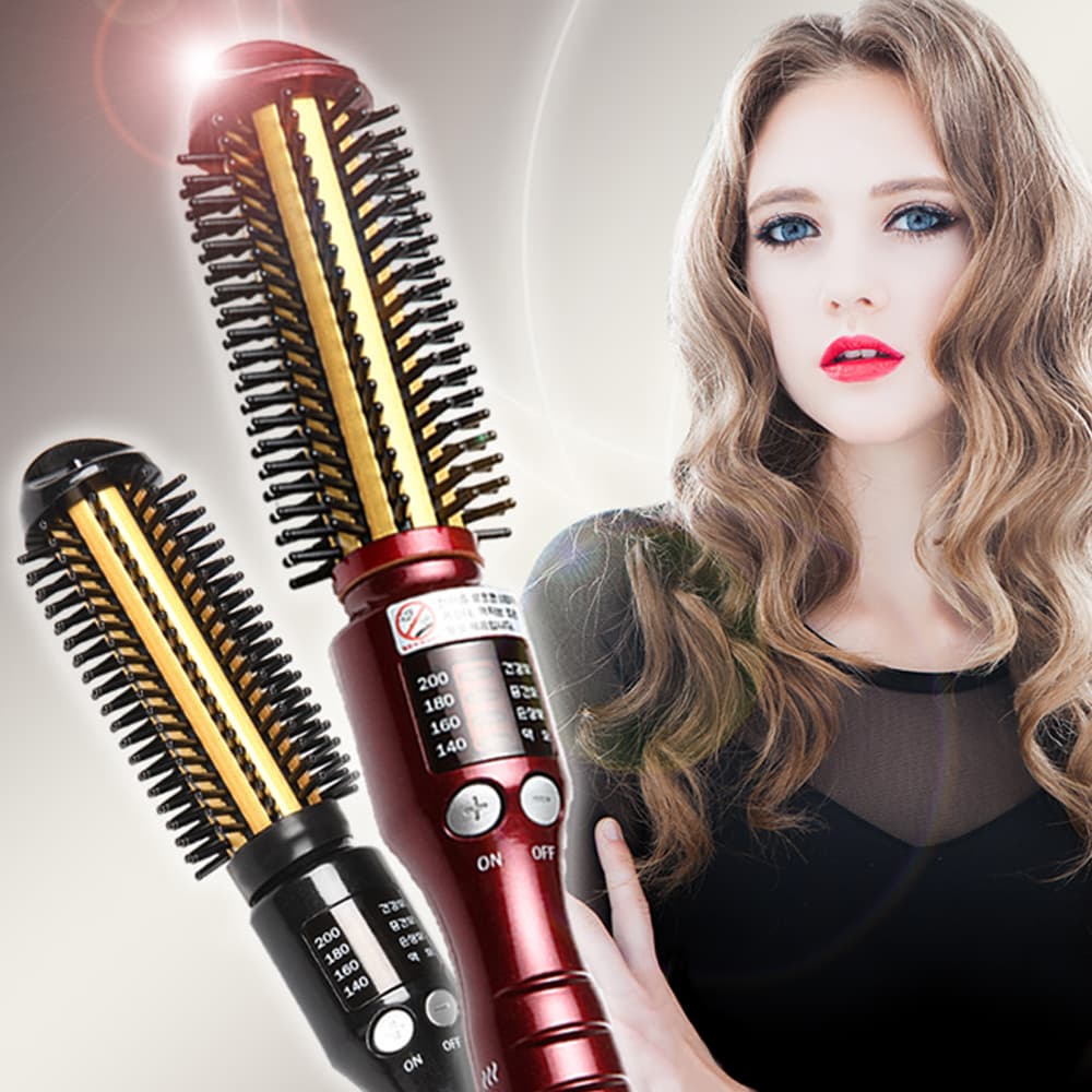 SS SHINY VOLUME QUEEN CURLING IRON Hair Styler Straight Curl